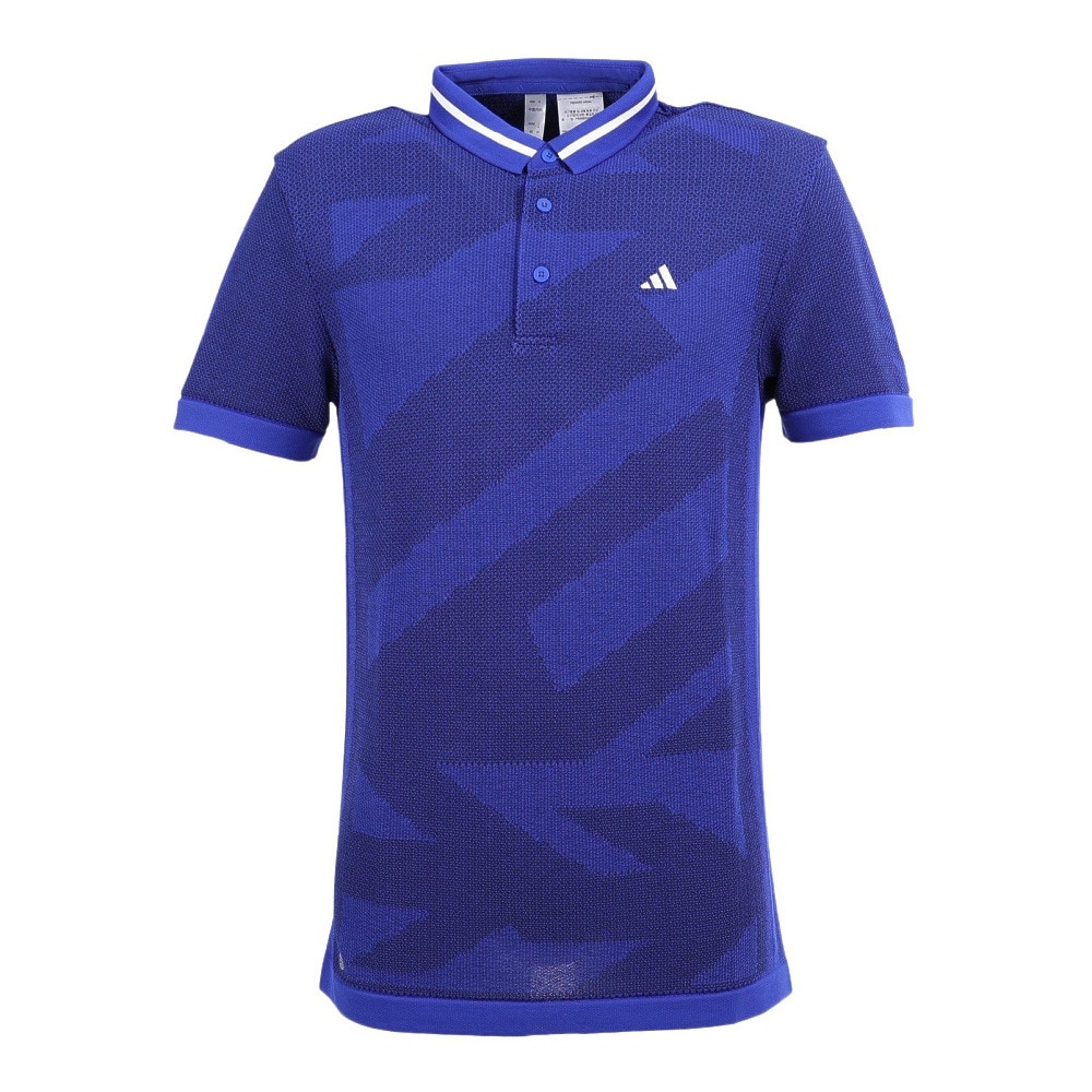 ADIDAS ゴルフウェア PRIMEKNIT サイドシームレス 半袖ポロシャツ EAU35-HT0073-ST Ｍ 40 ゴルフの大画像