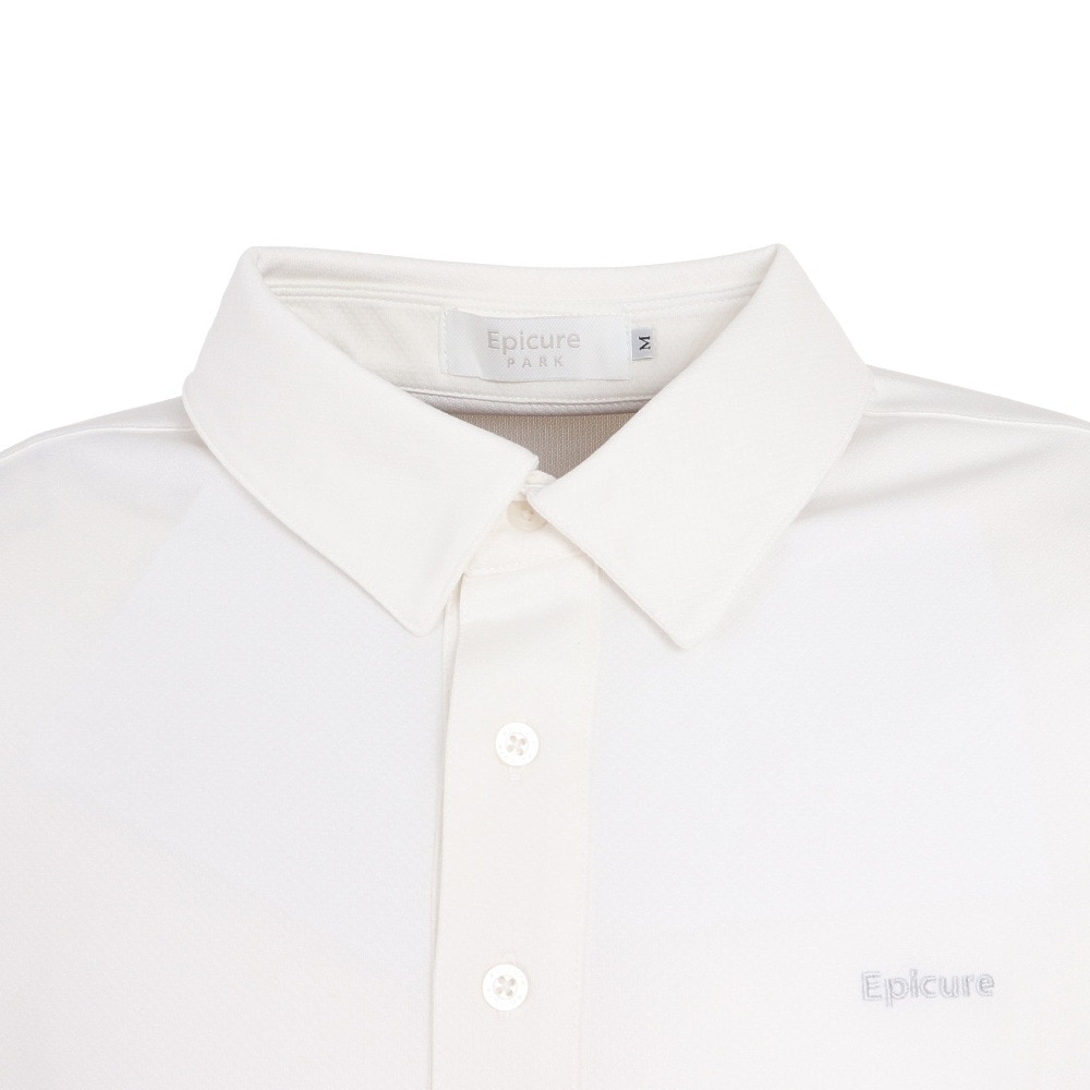 エピキュール（epicure）（メンズ）ゴルフウェア 吸水 速乾 長袖ポロシャツ 154-28310-004