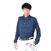 エピキュール（epicure）（メンズ）ゴルフウェア 吸水 速乾 長袖ポロシャツ 154-28310-098