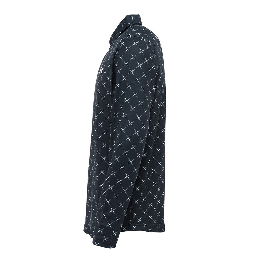 アンダーアーマー（UNDER ARMOUR）（メンズ）ゴルフウェア プレイオフ デュース ロングスリーブ ポロシャツ 1381280 001