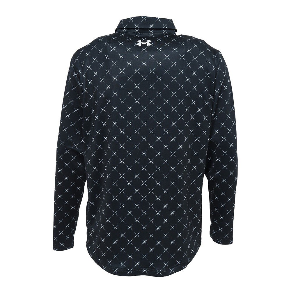 アンダーアーマー（UNDER ARMOUR）（メンズ）ゴルフウェア プレイオフ デュース ロングスリーブ ポロシャツ 1381280 001
