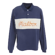 (メンズ)ゴルフウェア Murray Long Sleeve Polo ポロシャツ M-7609-NVY