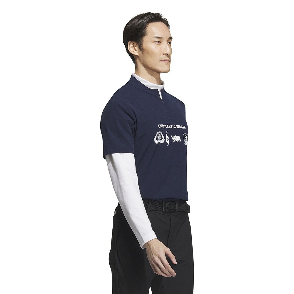 アディダス（adidas）（メンズ）ゴルフウェア モックネック レイヤード
