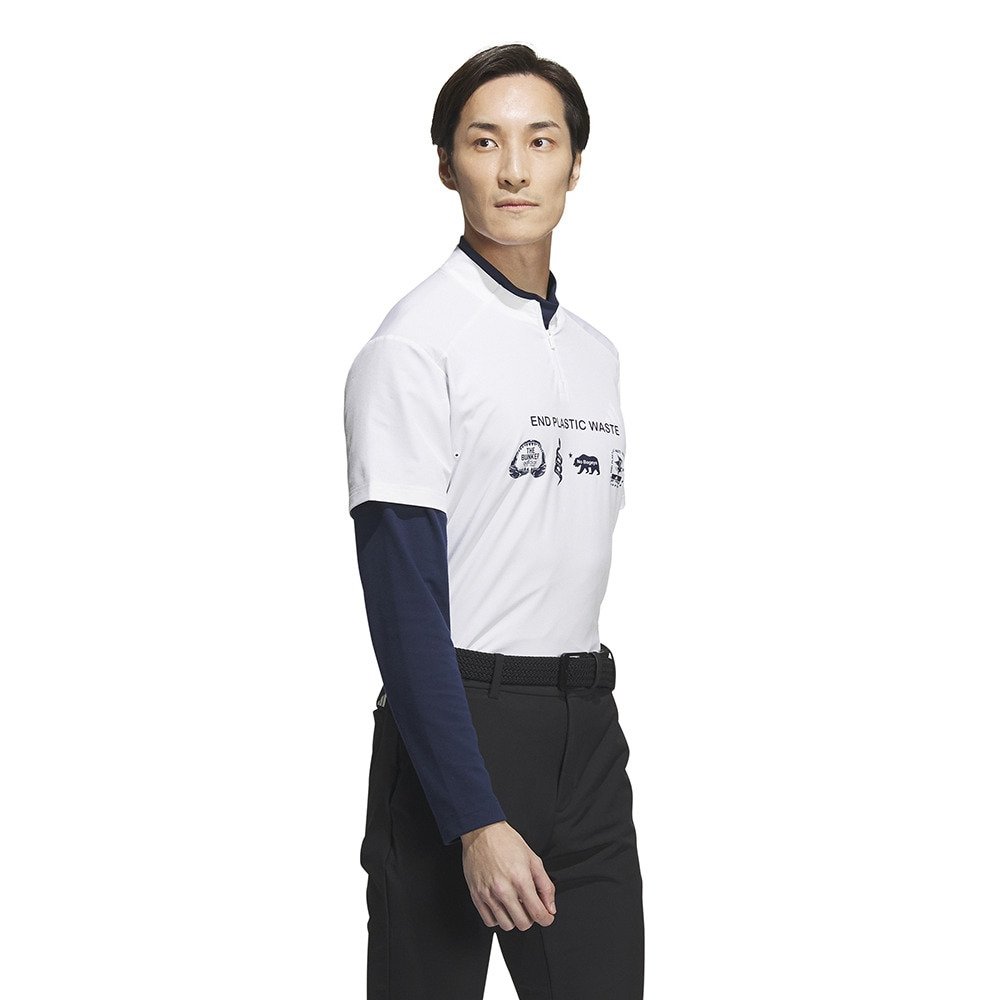 アディダス（adidas）（メンズ）ゴルフウェア モックネック レイヤード