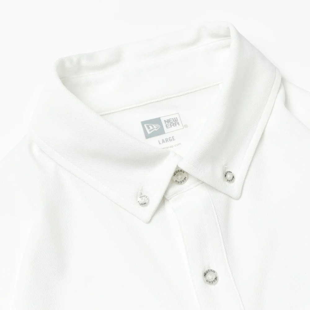 ニューエラ（NEW ERA）（メンズ、レディース）ゴルフウェア 吸汗 速乾 長袖 鹿の子 ポロシャツ 1920 13762719