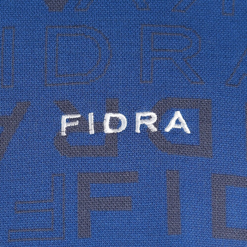 フィドラ（FIDRA）（メンズ）ゴルフウェア 発熱 長袖ポロシャツ FD5QTG08 NVY