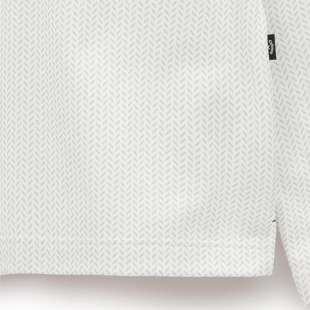 キャロウェイ（CALLAWAY）（メンズ）ゴルフウェア 幾何学プリント裏起毛長袖シャツ C23233113-1030