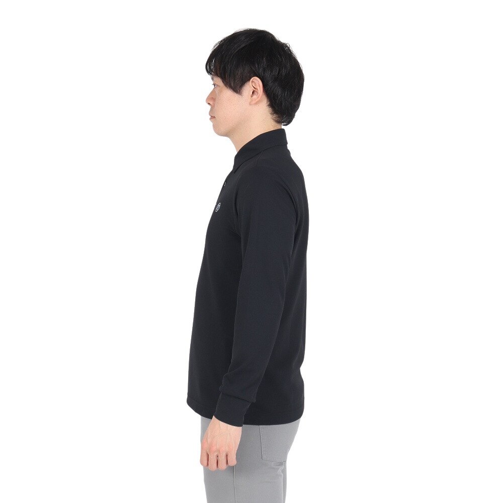 トミーアーマー（Tommy Armour）（メンズ）ゴルフウェア Basic 長袖 ロングスリーブポロシャツ TAES24B030101 BLK