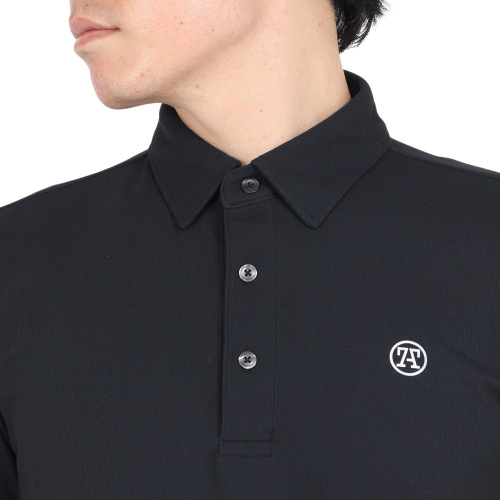トミーアーマー（Tommy Armour）（メンズ）ゴルフウェア Basic 長袖 ロングスリーブポロシャツ TAES24B030101 BLK