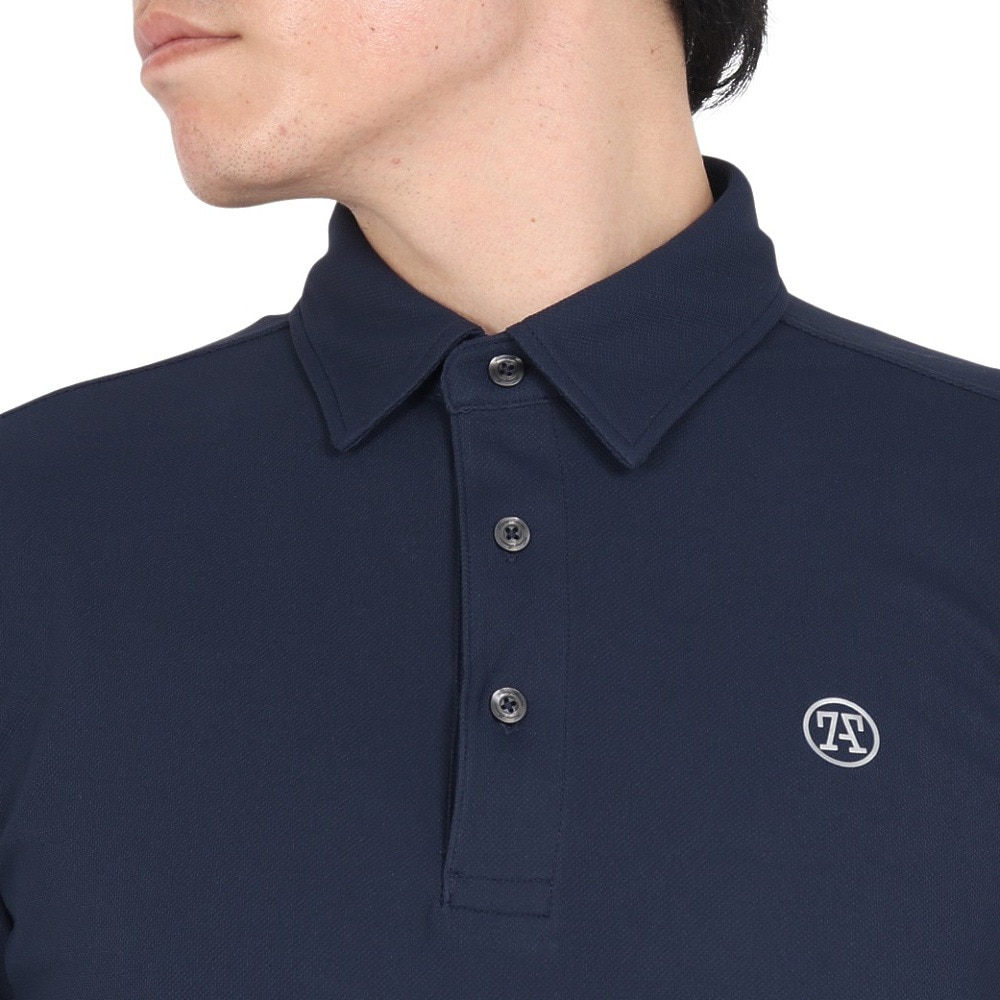 トミーアーマー（Tommy Armour）（メンズ）ゴルフウェア ベーシックロングスリーブポロシャツ TAES24B030101 NVY
