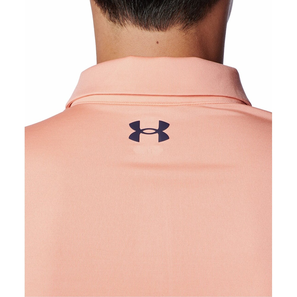 アンダーアーマー（UNDER ARMOUR）（メンズ）ゴルフウェア PlayoffWordmark長袖ポロシャツ 1388305 896