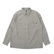 ゴルフウェア 撥水 ストレッチ ポケットシャツ PREG24F030007 GRY