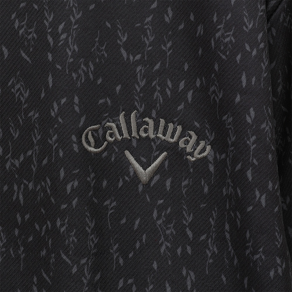 キャロウェイ（CALLAWAY）（メンズ）ゴルフウェア 保温 フェザープリント裏起毛シャツ C24233113-1010
