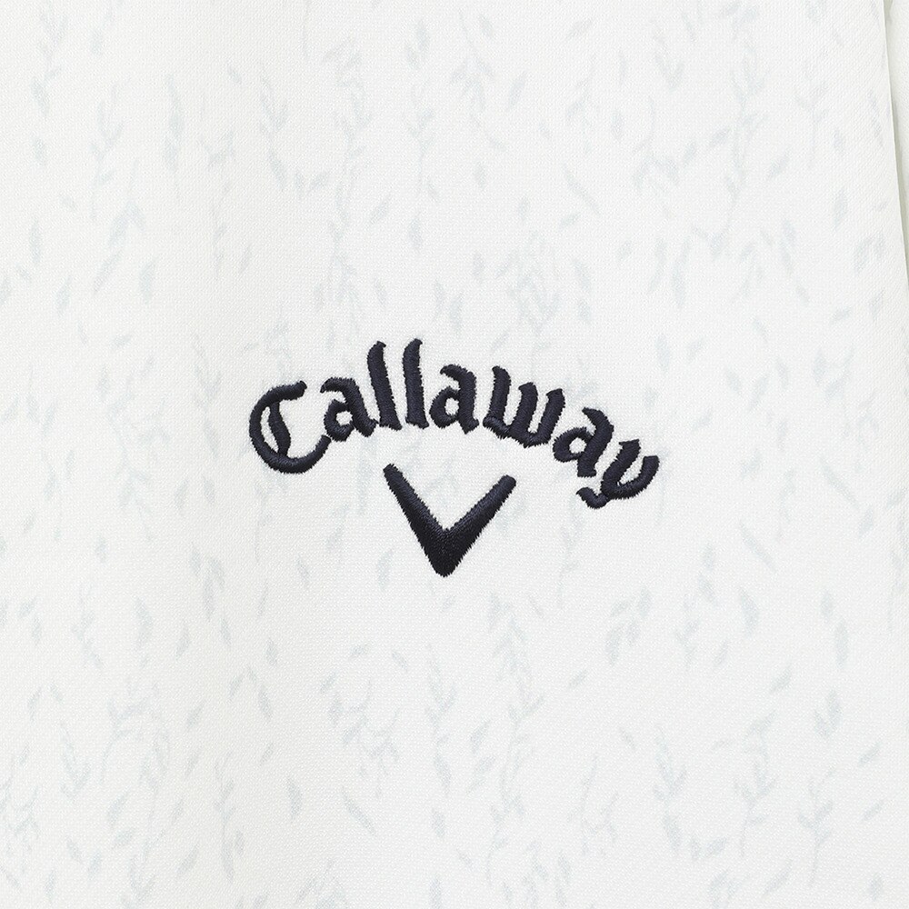 キャロウェイ（CALLAWAY）（メンズ）ゴルフウェア 保温 フェザープリント裏起毛シャツ C24233113-1030