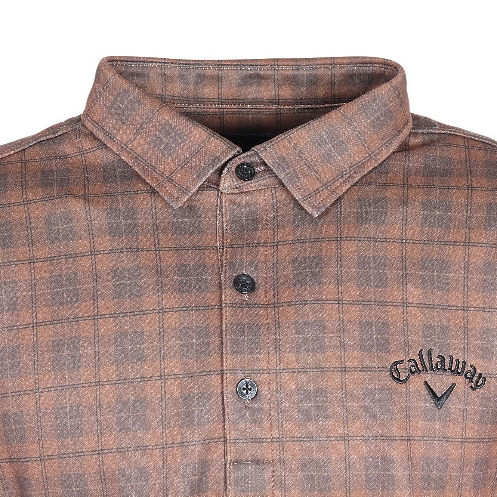 キャロウェイ（CALLAWAY）（メンズ）ゴルフウェア 裏起毛 チェック