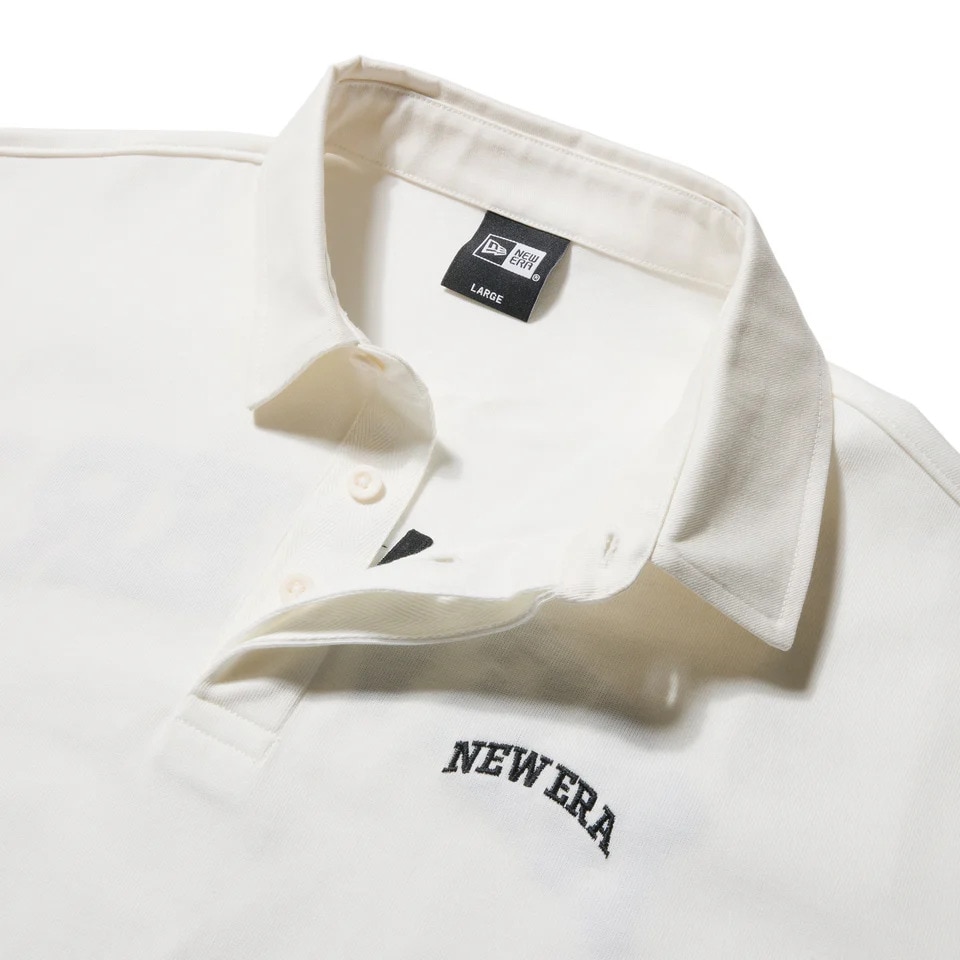 ニューエラ（NEW ERA）（メンズ、レディース）ゴルフウェア 長袖 ラグビーシャツ ヘビーウェイト ソリッド 14326402