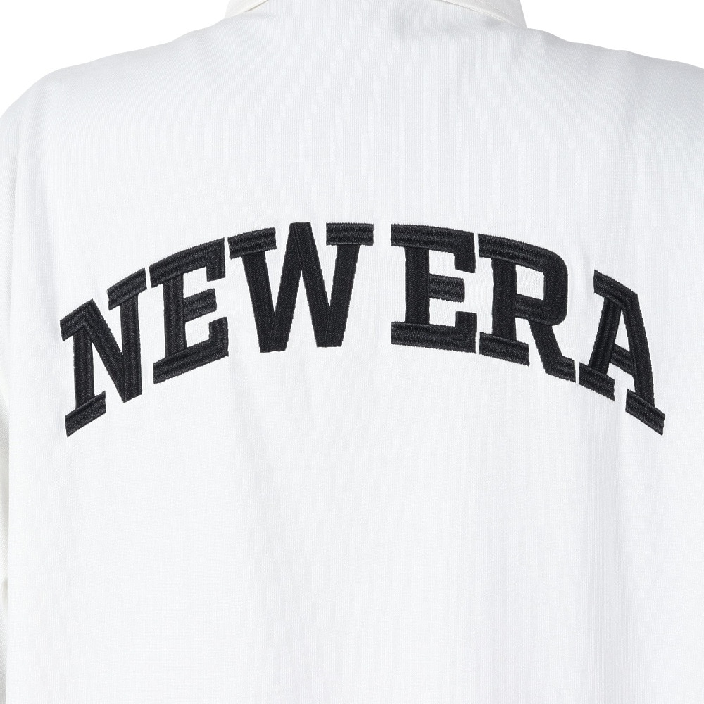 ニューエラ（NEW ERA）（メンズ、レディース）ゴルフウェア 長袖 ラグビーシャツ ヘビーウェイト ソリッド 14326402