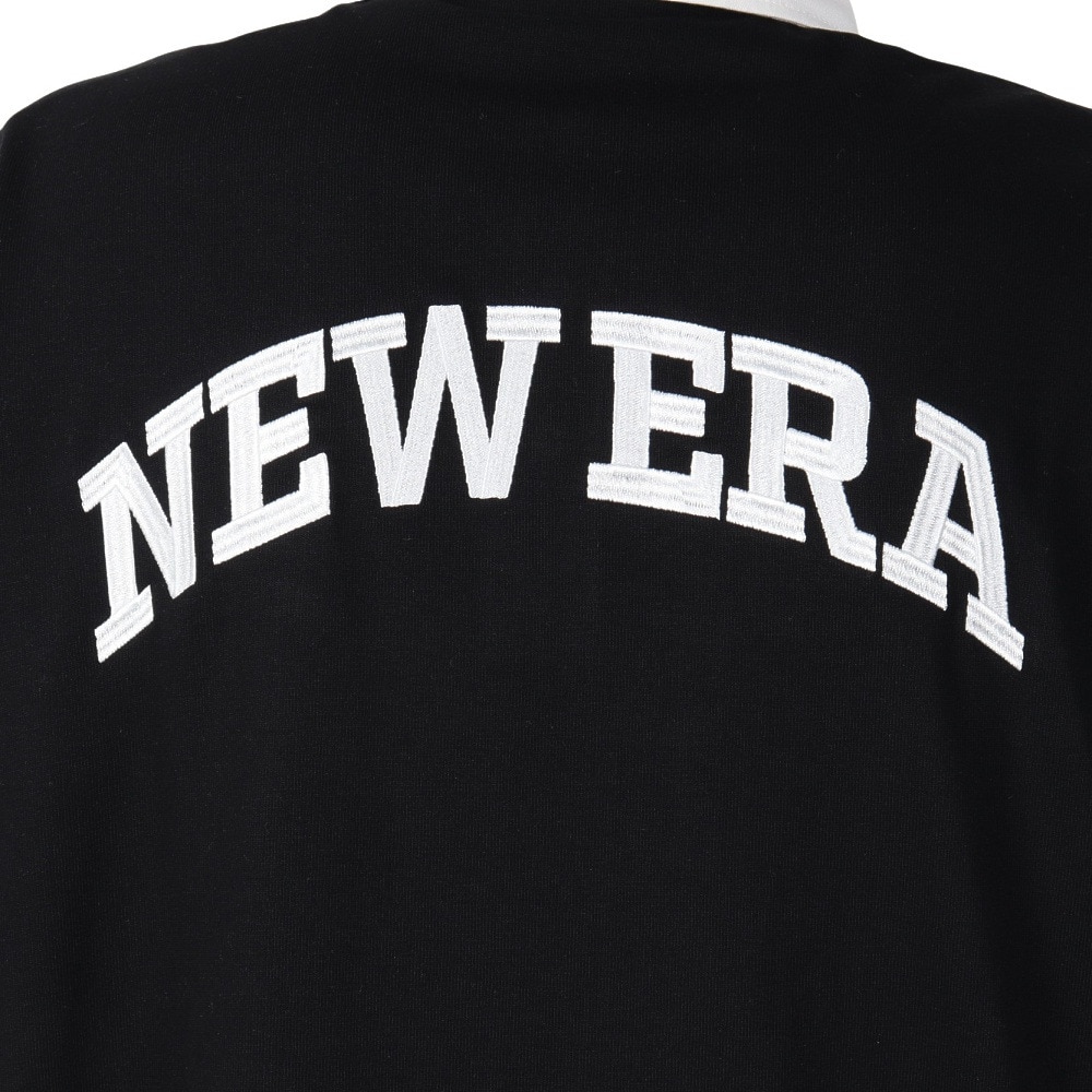 ニューエラ（NEW ERA）（メンズ、レディース）ゴルフウェア 長袖 ラグビーシャツ ヘビーウェイト ソリッド 14326403