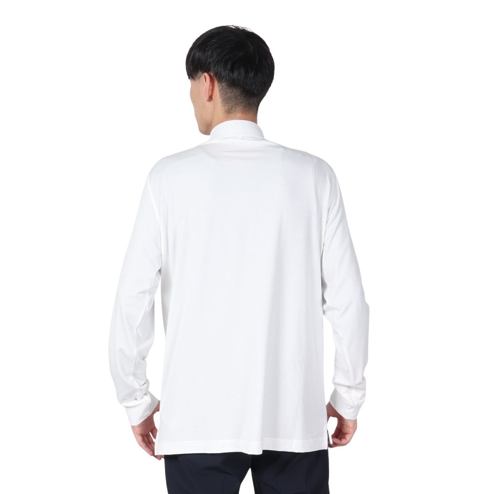 J.LINDEBERG（メンズ）ゴルフウェア Florian 長袖ポロシャツ 071-22911-0004
