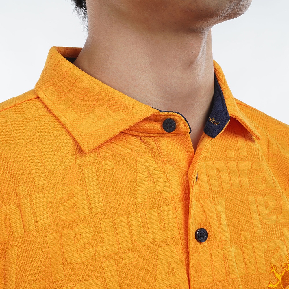アドミラル ゴルフ（Admiral GOLF）（メンズ）ゴルフウェア ランパント ロングスリーブシャツ ADMA475-ORG