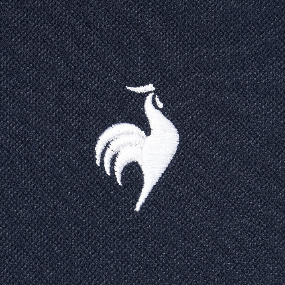 ルコックスポルティフ（lecoqsportif）（メンズ）ゴルフウェア 吸汗速乾 ベーシック 長袖シャツ QGMWJB00 NV00