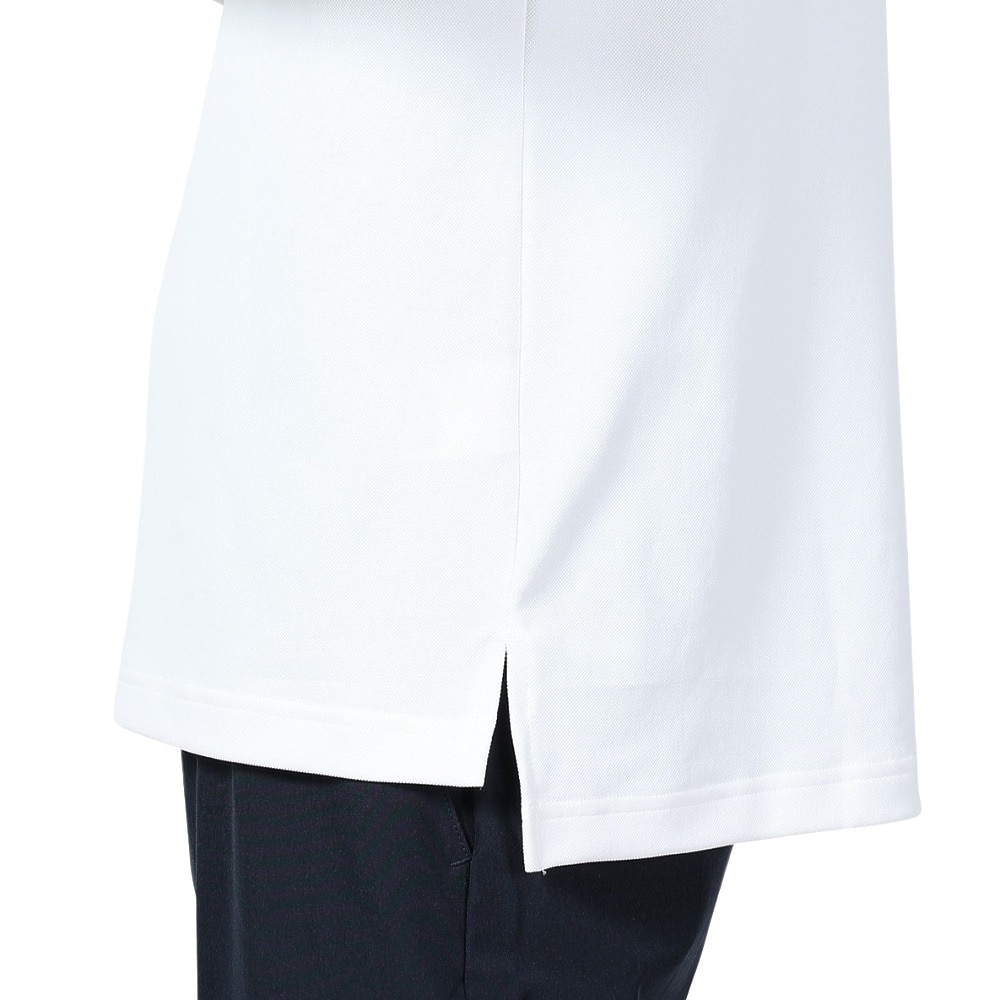 ルコックスポルティフ（lecoqsportif）（メンズ）ゴルフウェア 吸汗速乾 ベーシック 長袖シャツ QGMWJB00 WH00