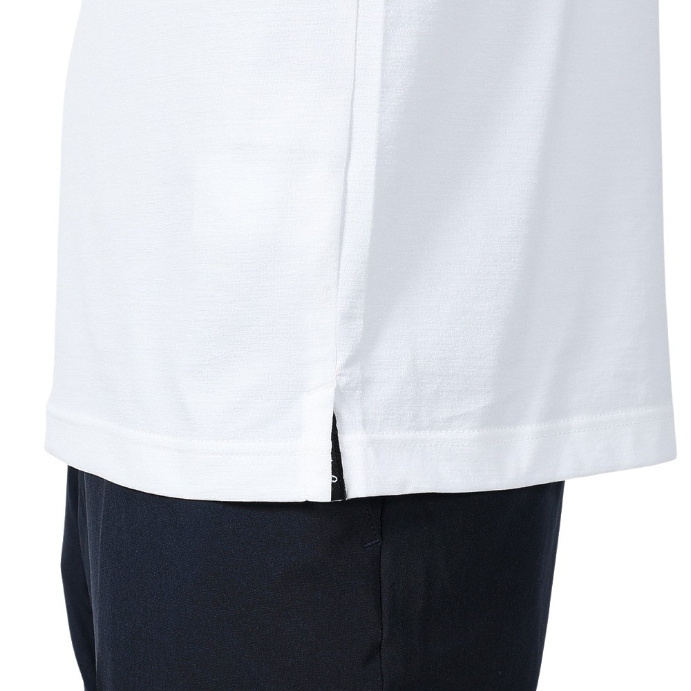 トラヴィスマシュー（Travis Mathew）（メンズ）ゴルフウェア ストレッチ 長袖スタンダードポロシャツ 7AI020-1WHT