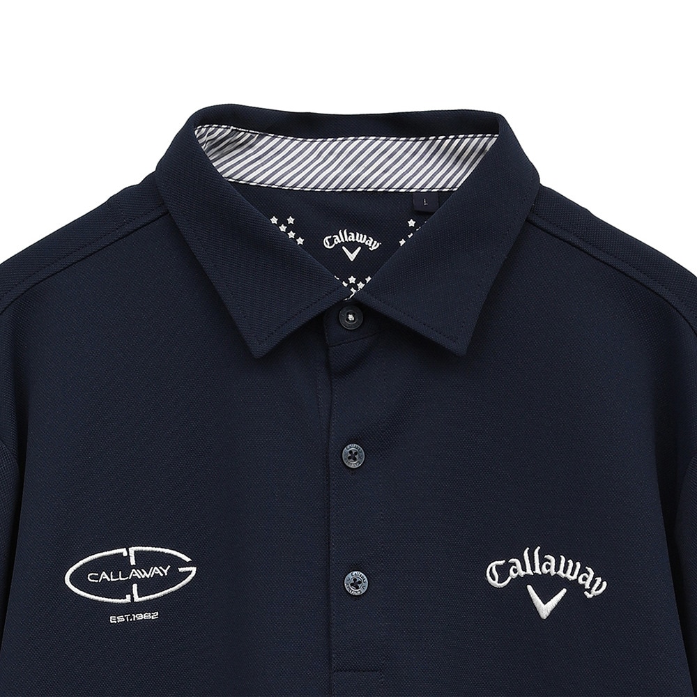 キャロウェイ（CALLAWAY）（メンズ）ゴルフウェア ひんやり感 オニカノコ長袖シャツ C25133100-1120