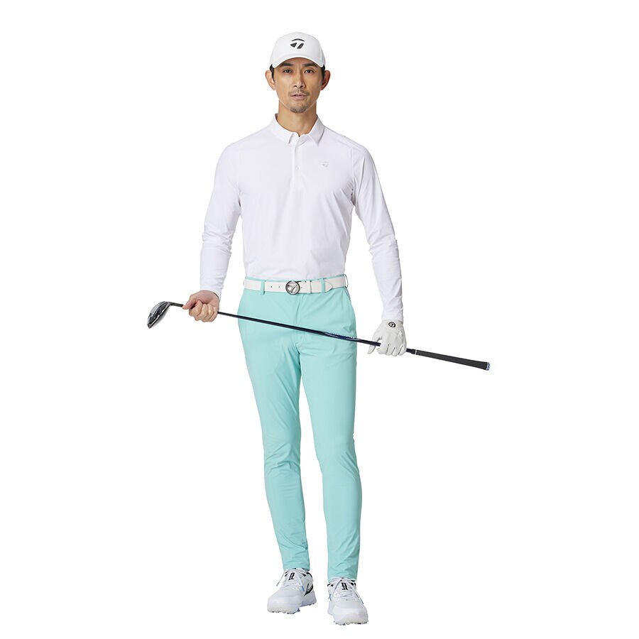 テーラーメイド（TAYLORMADE）（メンズ）ゴルフウェア ロゴスリーブ ロングスリーブポロ M13115-UN606