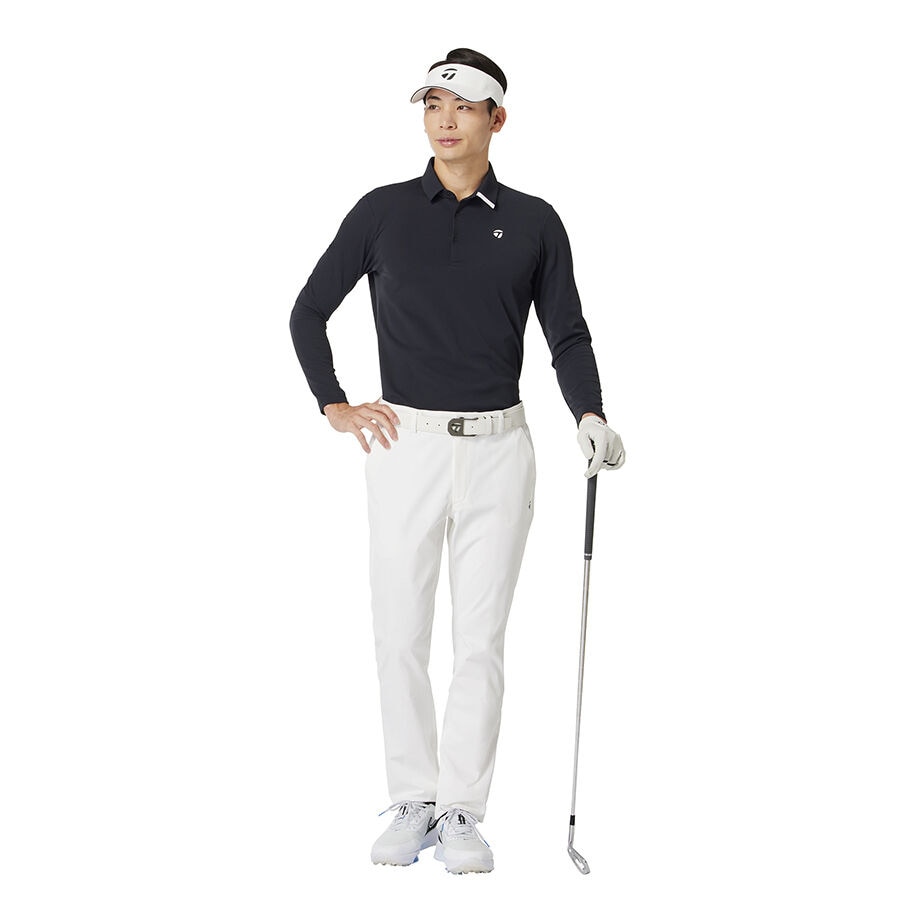 テーラーメイド（TAYLORMADE）（メンズ）ゴルフウェア 吸汗速乾 長袖 TMベーシック ロングスリーブポロ M13134-UN612