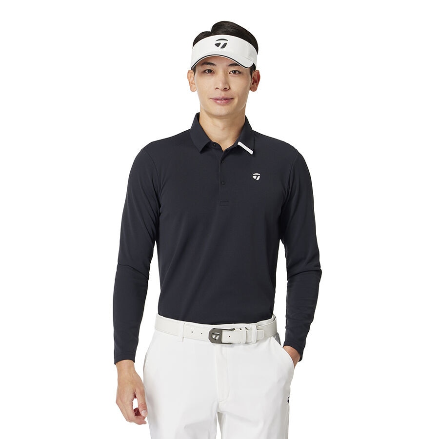 テーラーメイド（TAYLORMADE）（メンズ）ゴルフウェア 吸汗速乾 長袖 TMベーシック ロングスリーブポロ M13134-UN612