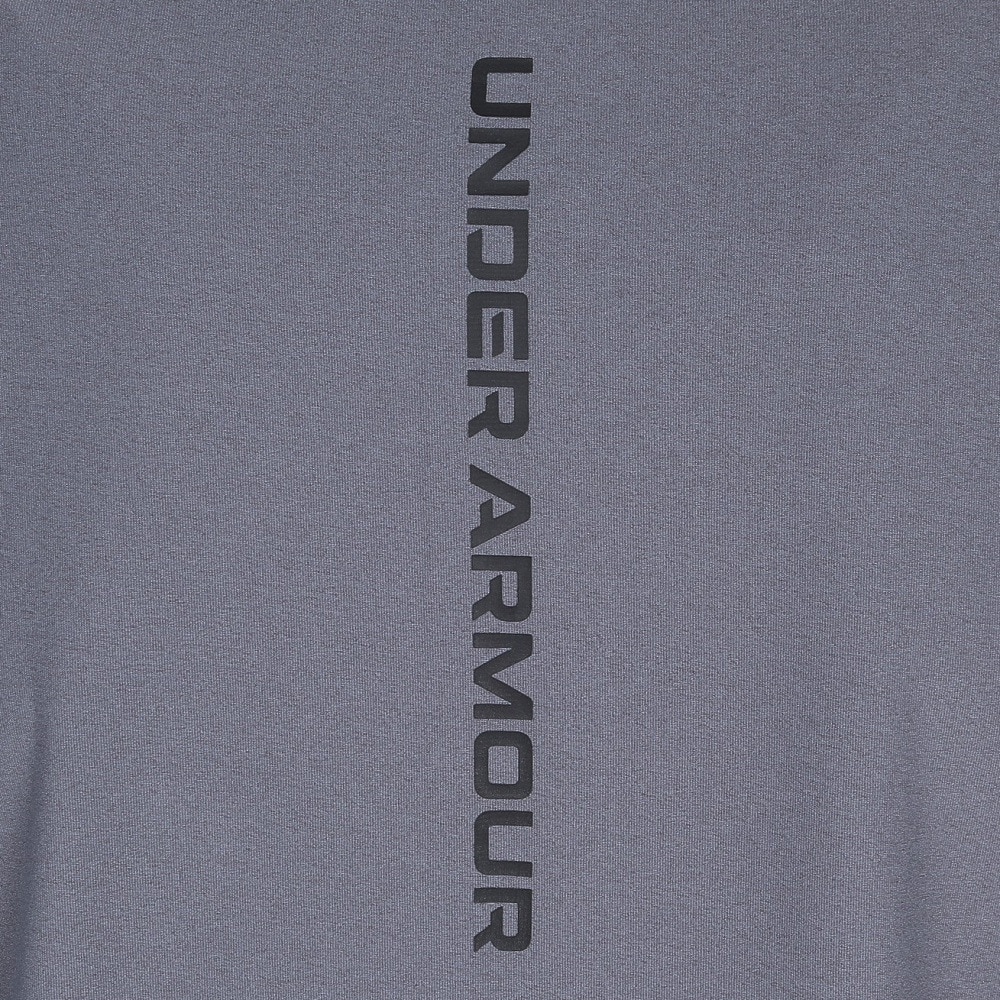 アンダーアーマー（UNDER ARMOUR）（メンズ）ゴルフウェア Mid ロゴ 長袖ポロシャツ 25 6011492 025