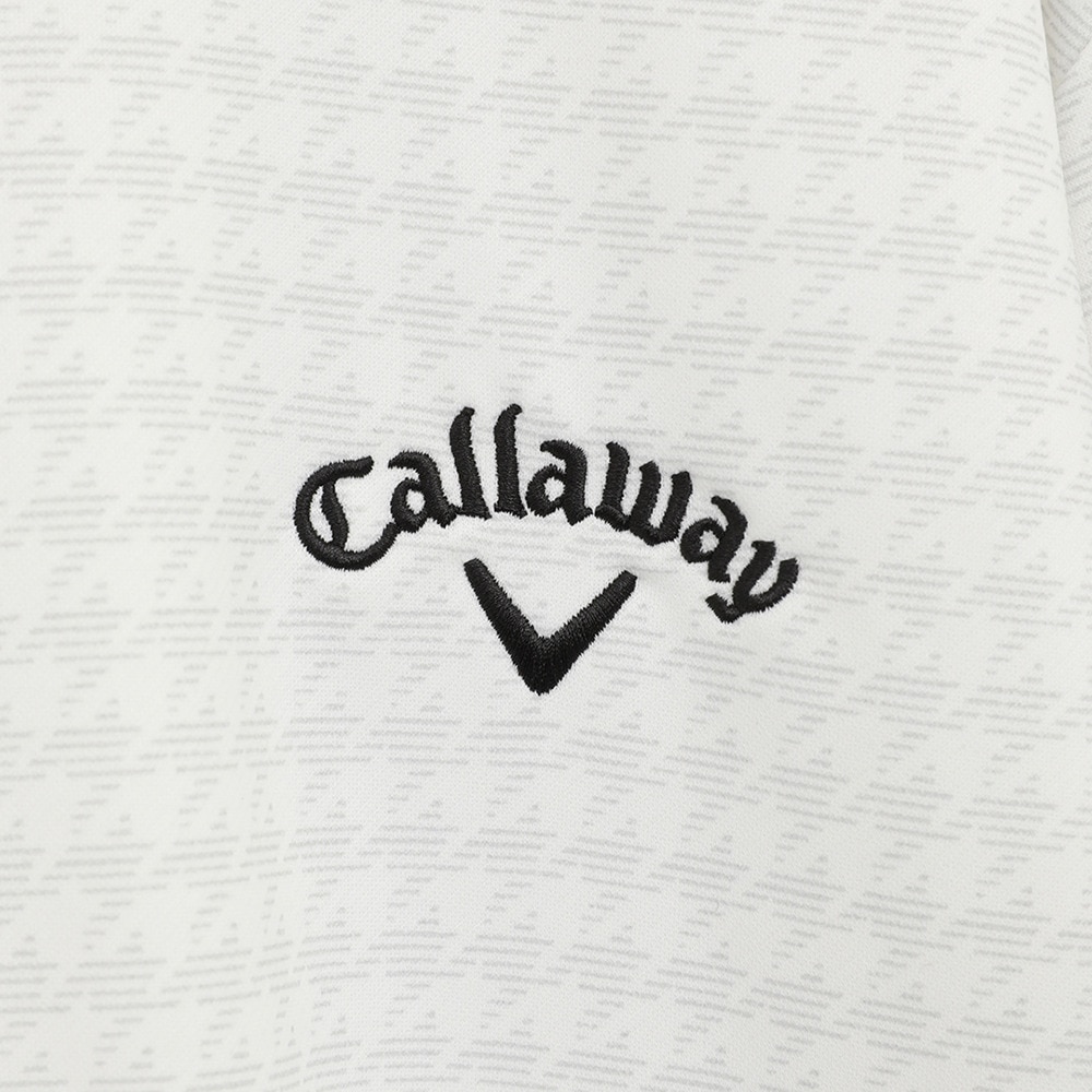 キャロウェイ（CALLAWAY）（メンズ）ゴルフウェア 裏起毛千鳥プリント