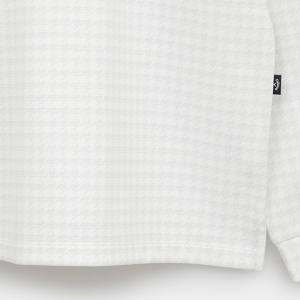 キャロウェイ（CALLAWAY）（メンズ）ゴルフウェア 裏起毛千鳥プリント