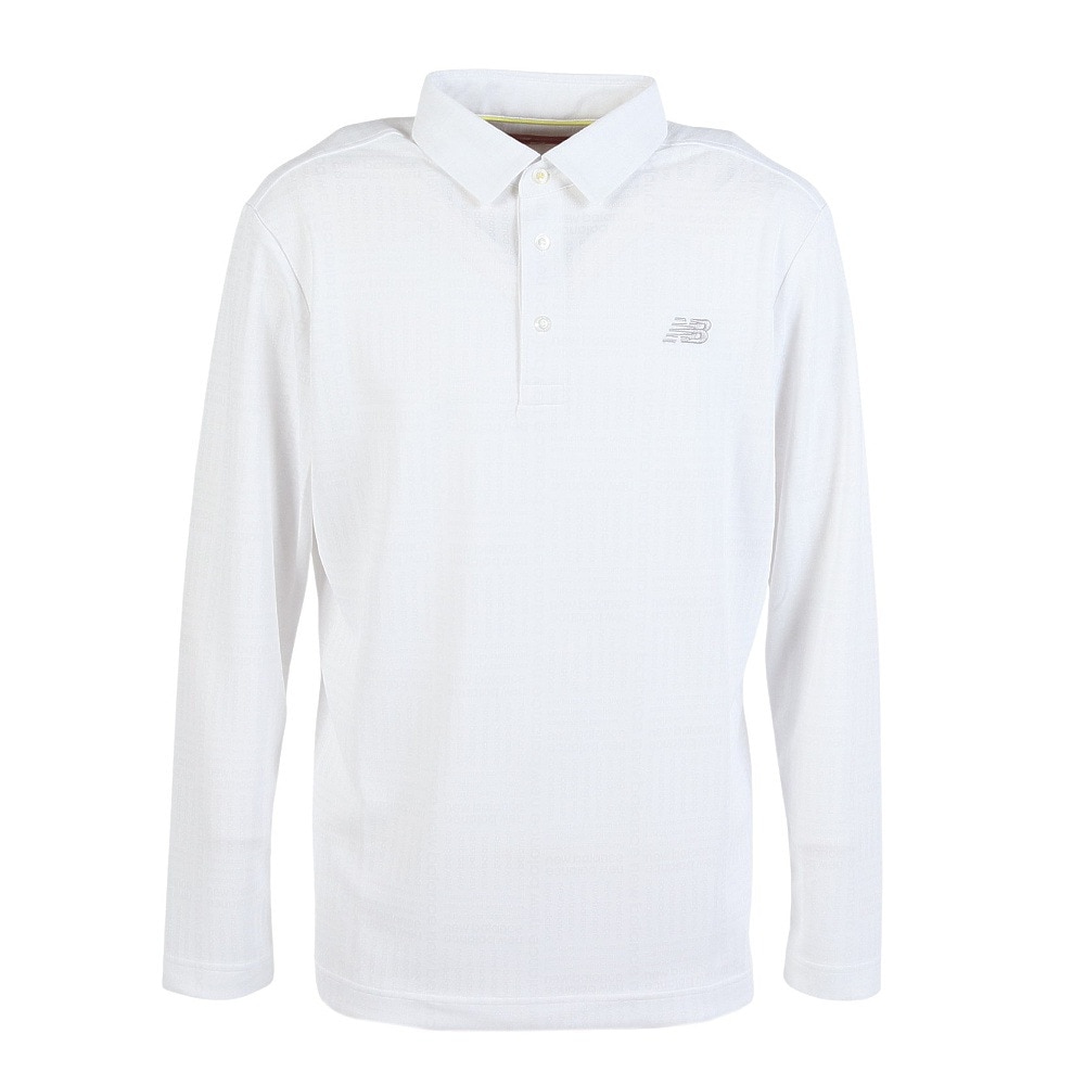 ニューバランス（new balance）（メンズ）ゴルフウェア 長袖 カラーシャツ 012-5269002-030