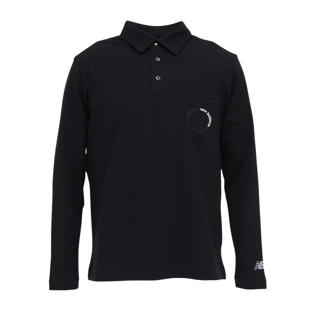 ニューバランス（new balance）（メンズ）ゴルフウェア 長袖 COLLAR シャツ 012-5269004-010