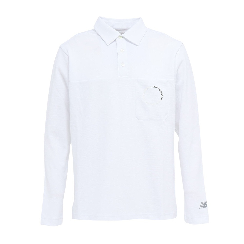 ニューバランス（new balance）（メンズ）ゴルフウェア 長袖 COLLAR シャツ 012-5269004-030