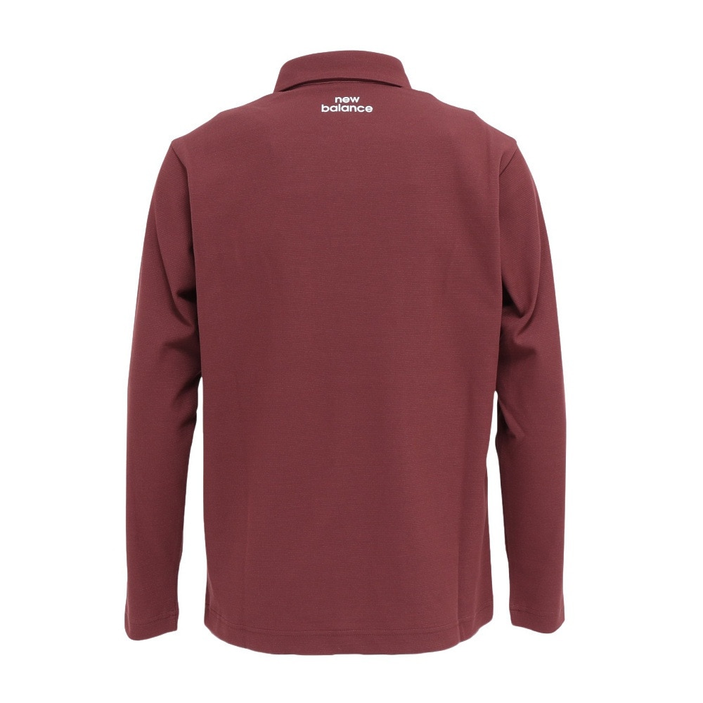 ニューバランス（new balance）（メンズ）ゴルフウェア 長袖 COLLAR シャツ 012-5269004-070