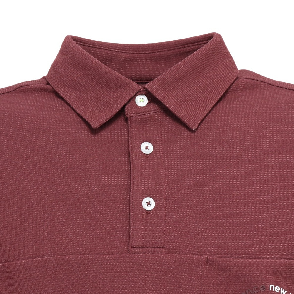 ニューバランス（new balance）（メンズ）ゴルフウェア 長袖 COLLAR シャツ 012-5269004-070