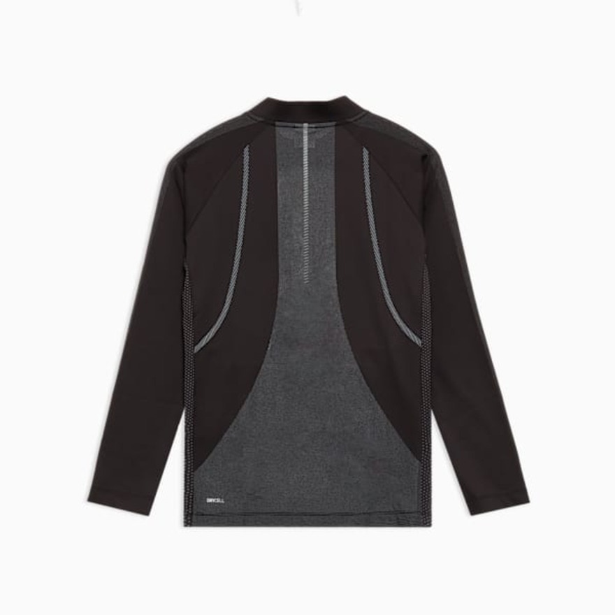 プーマ（PUMA）（メンズ）ゴルフウェア シャドウキャット ハーフジップ 長袖モックネックシャツ 635752-01