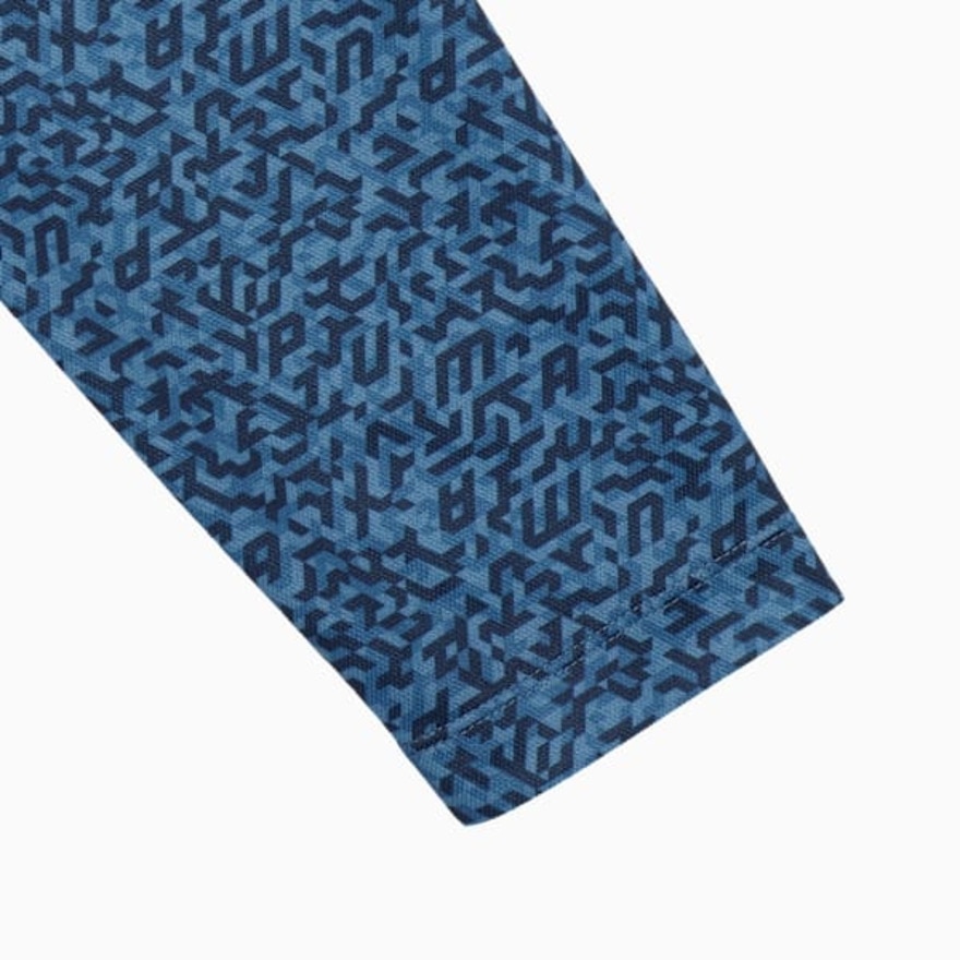 プーマ（PUMA）（メンズ）ゴルフウェア PB グラフィック 長袖 ポロシャツ 635776-01