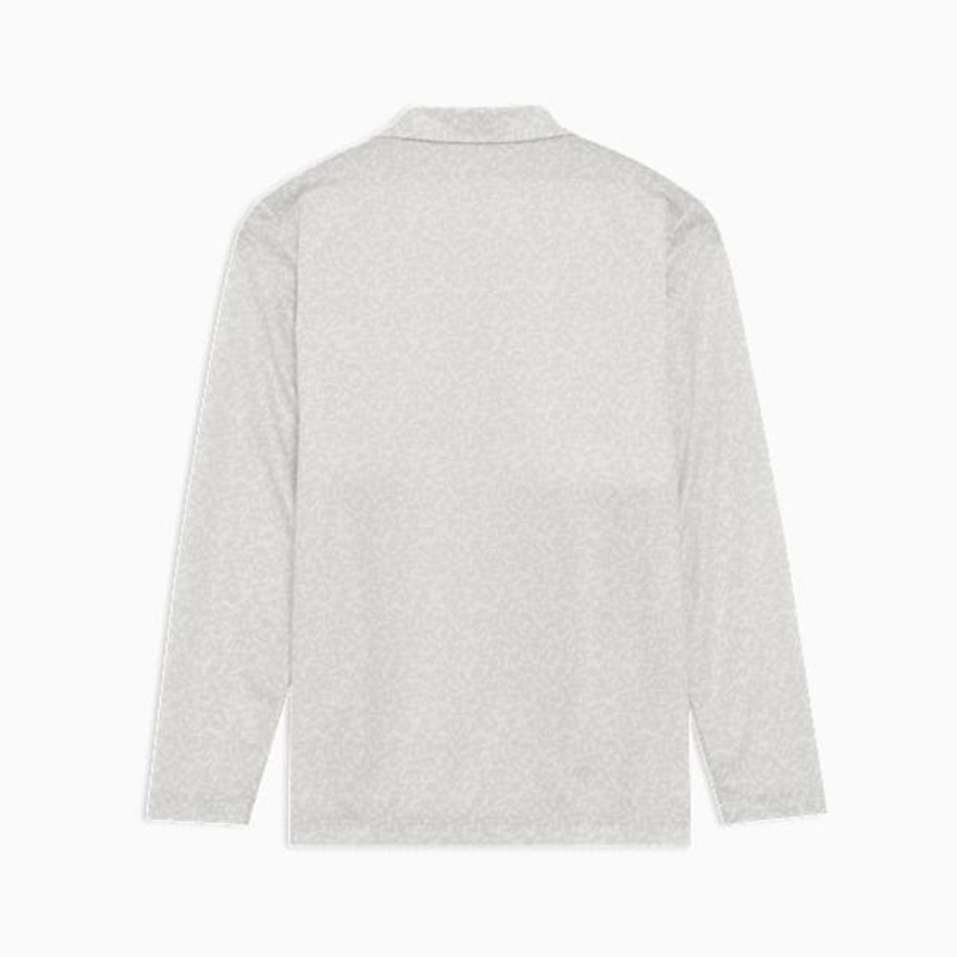 プーマ（PUMA）（メンズ）ゴルフウェア PB グラフィック 長袖 ポロシャツ 635776-04