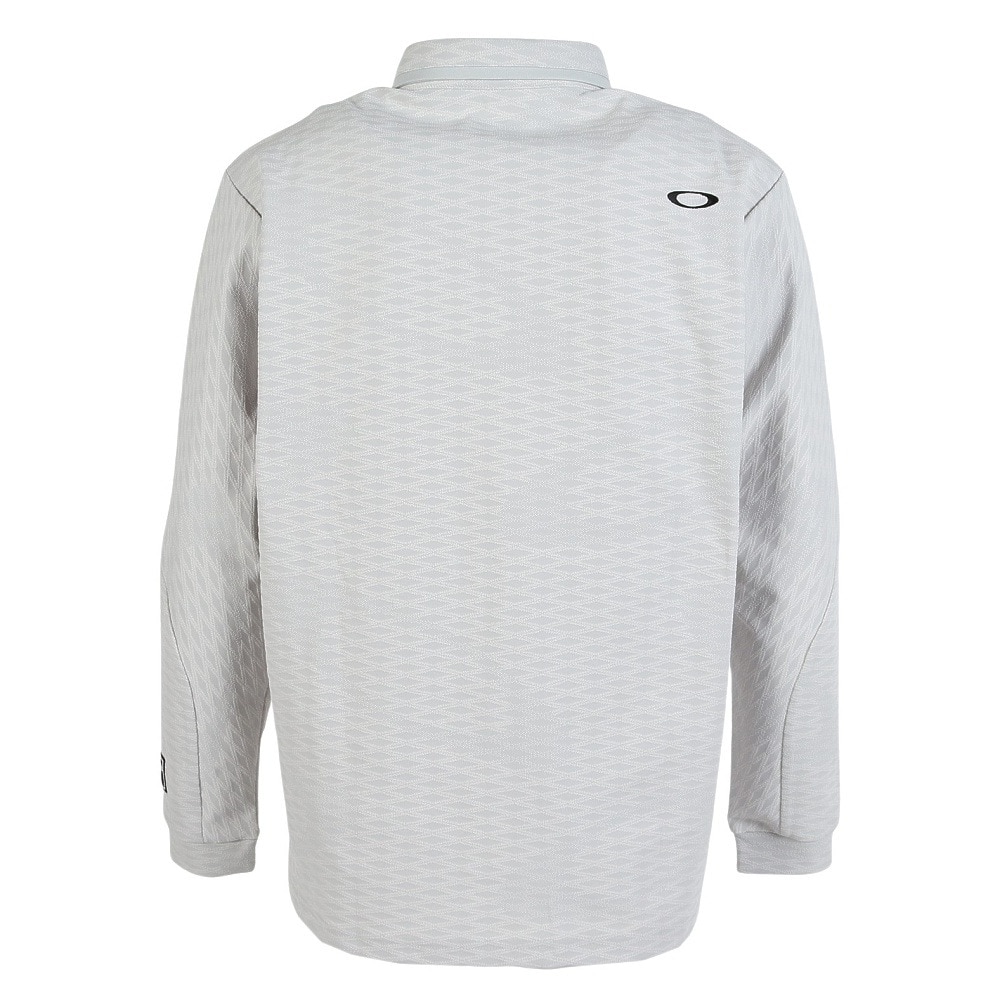 オークリー（OAKLEY）（メンズ）ゴルフウェア 吸汗速乾 STALWART 長袖 SHOULDER ポロシャツ FOA408440-29B