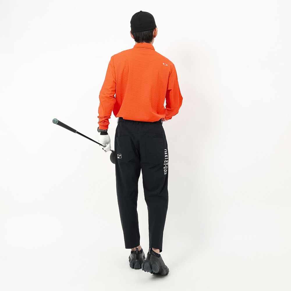 オークリー（OAKLEY）（メンズ）ゴルフウェア 吸汗速乾 STALWART 長袖 SHOULDER ポロシャツ FOA408440-41B