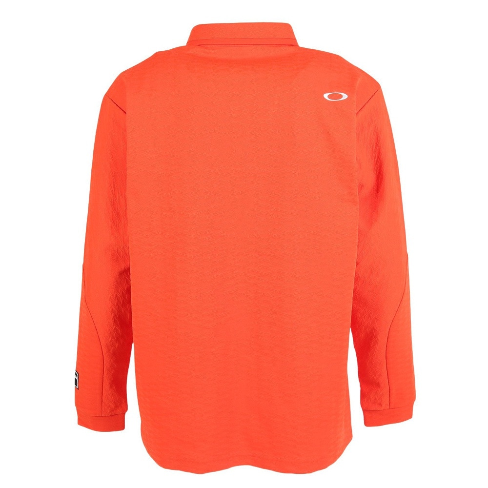 オークリー（OAKLEY）（メンズ）ゴルフウェア STALWART 長袖 SHOULDER ポロシャツ FOA408440-41B