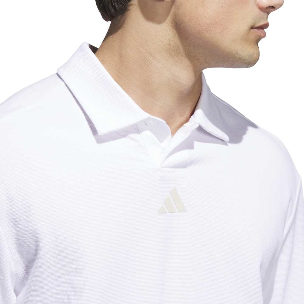 アディダス（adidas）（メンズ）ゴルフウェア ビヨンド 長袖 ルーズフィット ポロシャツ KKW56-JN3037 W