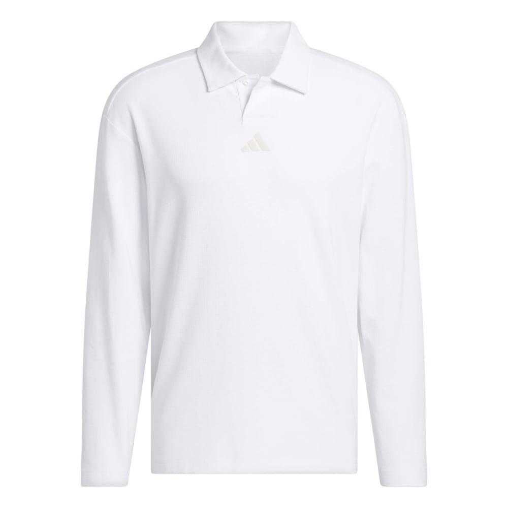 アディダス（adidas）（メンズ）ゴルフウェア ビヨンド 長袖 ルーズフィット ポロシャツ KKW56-JN3037 W