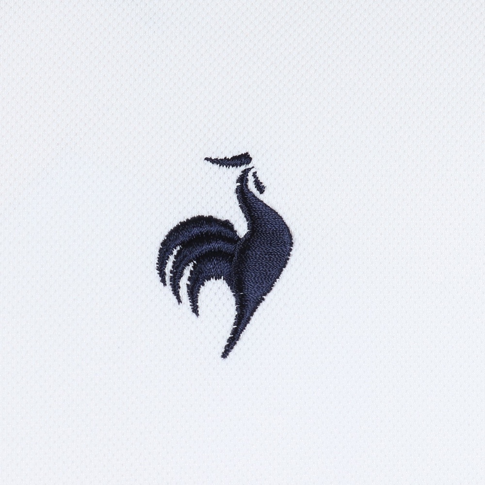 ルコックスポルティフ（lecoqsportif）（メンズ）ゴルフウェア 吸汗速乾 ベーシックデザイン長袖シャツ LG5FLS00M WH00