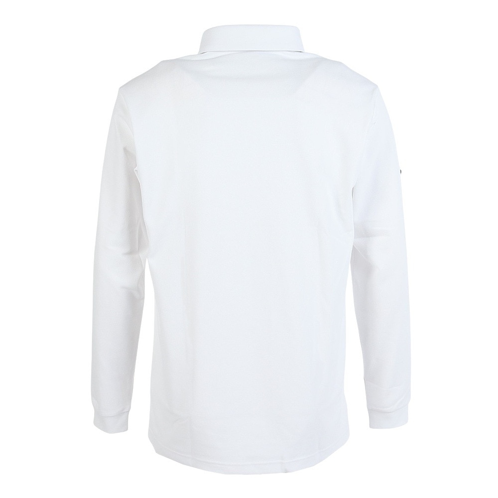 ルコックスポルティフ（lecoqsportif）（メンズ）ゴルフウェア 吸汗速乾 ベーシックデザイン長袖シャツ LG5FLS00M WH00