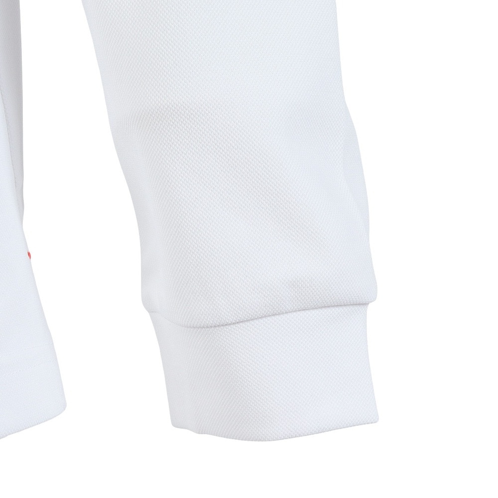 ルコックスポルティフ（lecoqsportif）（メンズ）ゴルフウェア 吸汗速乾 ベーシックデザイン長袖シャツ LG5FLS00M WH00